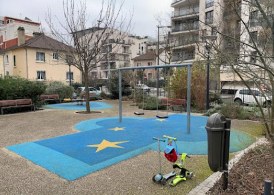 Modern And Confortable Apartment Close To Paris Bois-Colombes Esterno foto