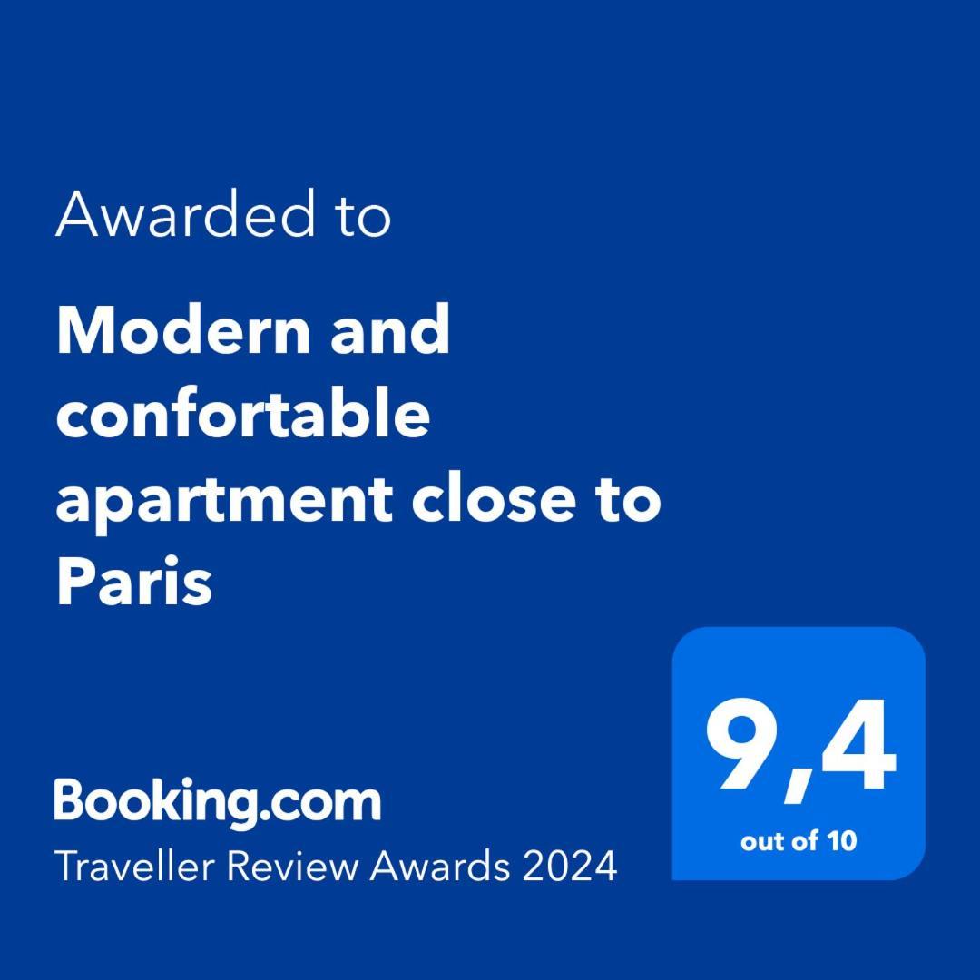 Modern And Confortable Apartment Close To Paris Bois-Colombes Esterno foto
